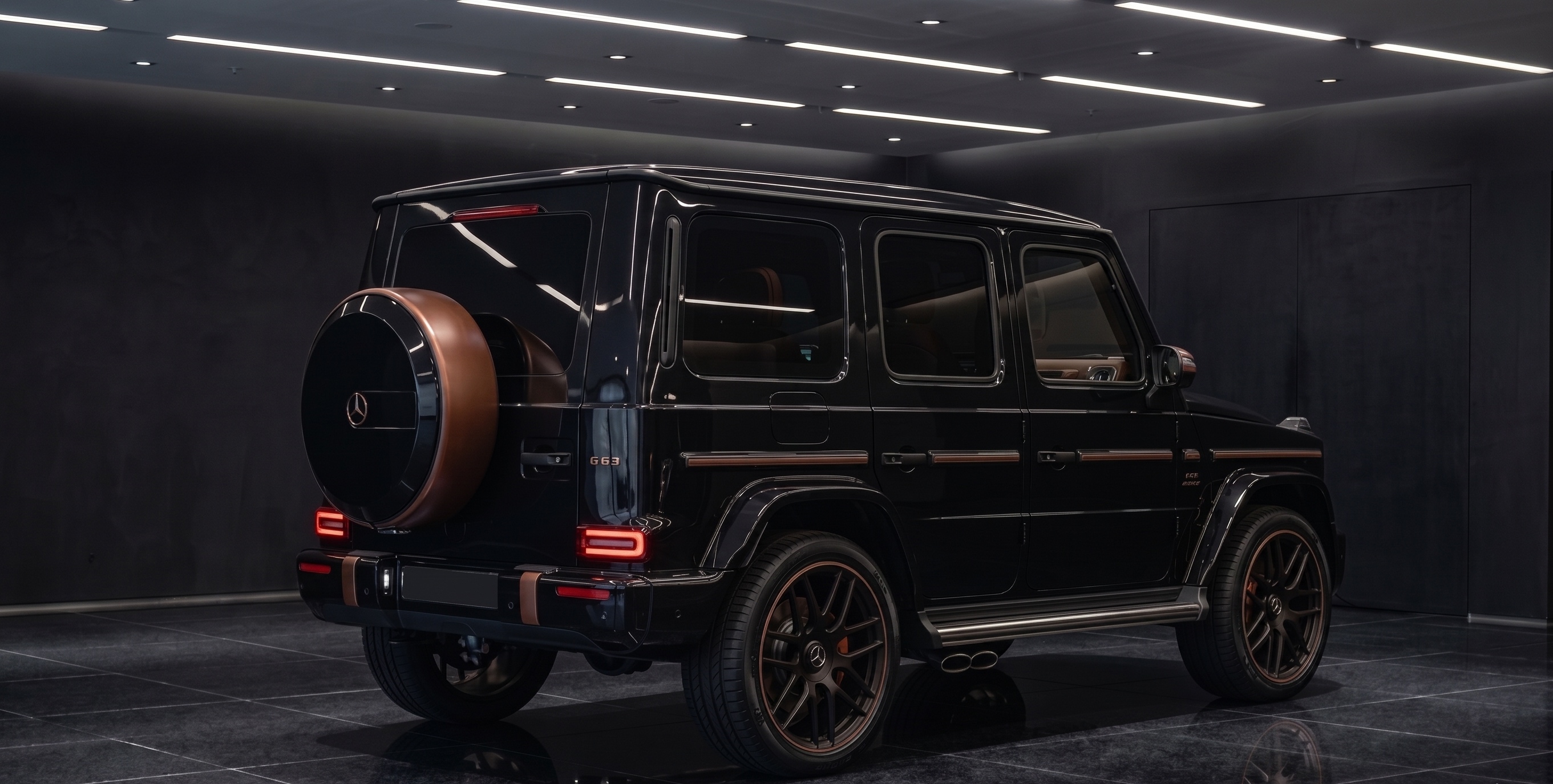 Ertex VIP Mercedes G-Class arka ve yan görünümü