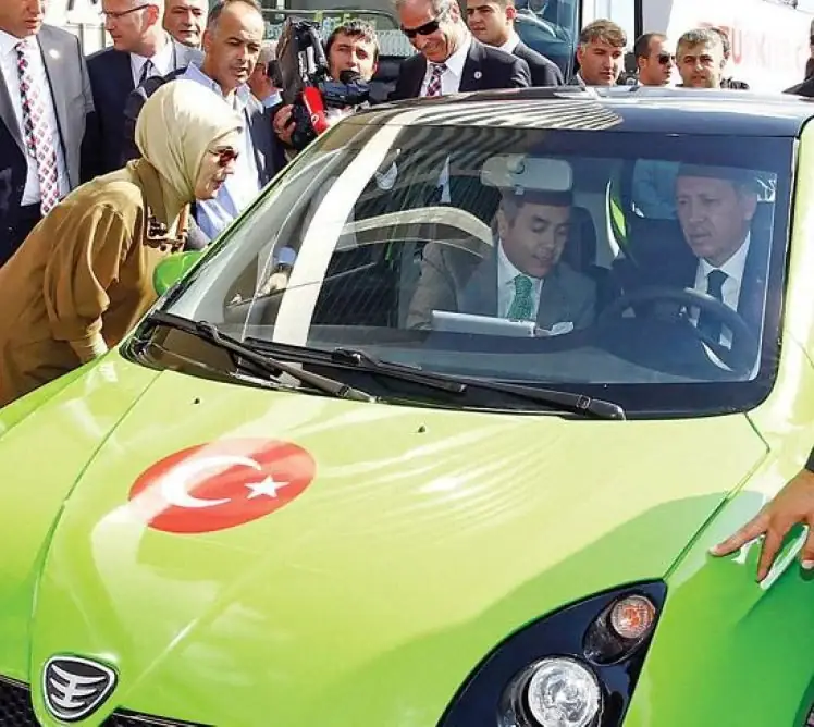 Ertex Etox elektrikli spor otomobil projesi