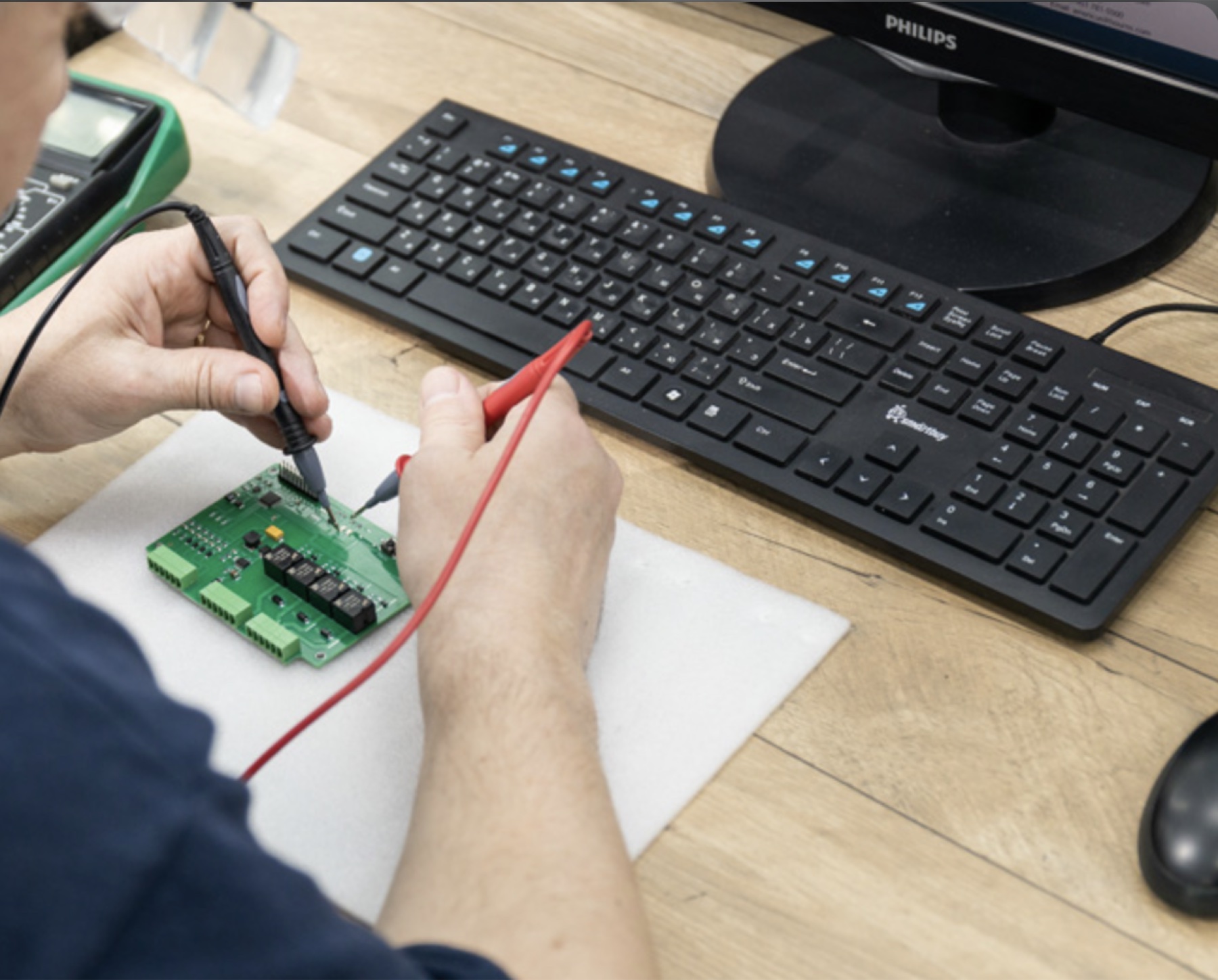 Ertex electronics testing and development