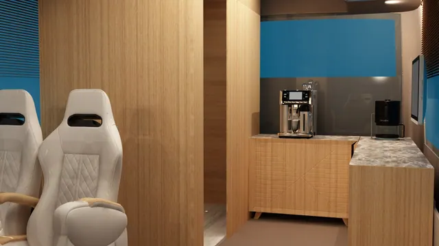 Enlarge the protocol bus catering station render
